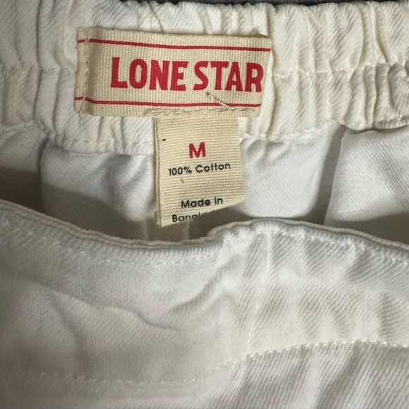 Nautical 2 Piece Lone Star White Denim Top & Skort with side Tie - Picture 10 of 14